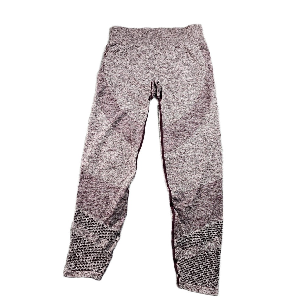 Victoria's Secret PINK Seamless Leggings Womens‎ Large Purple Heather High Waist